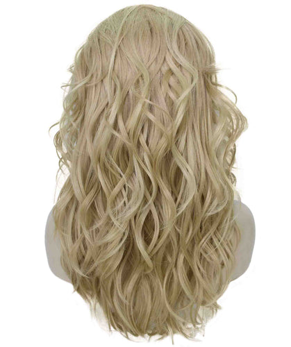 Jodie Wig by Still Me | Swiss Lace Front Wig | High Heat-Friendly Synthetic Fiber | Soft Touch Wavy Hair