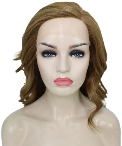 Meril by Still Me | Swiss Lace Front Wig | High Heat-Friendly Synthetic Fiber |  Soft Touch Natural Wavy Bob Wig