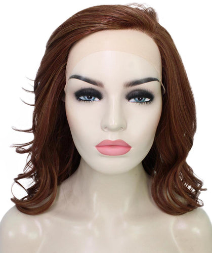 Meril by Still Me | Swiss Lace Front Wig | High Heat-Friendly Synthetic Fiber |  Soft Touch Natural Wavy Bob Wig