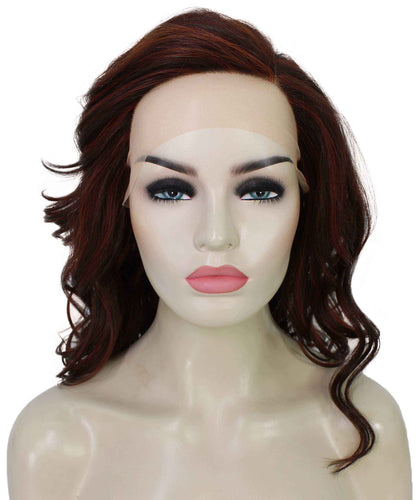 Meril by Still Me | Swiss Lace Front Wig | High Heat-Friendly Synthetic Fiber |  Soft Touch Natural Wavy Bob Wig