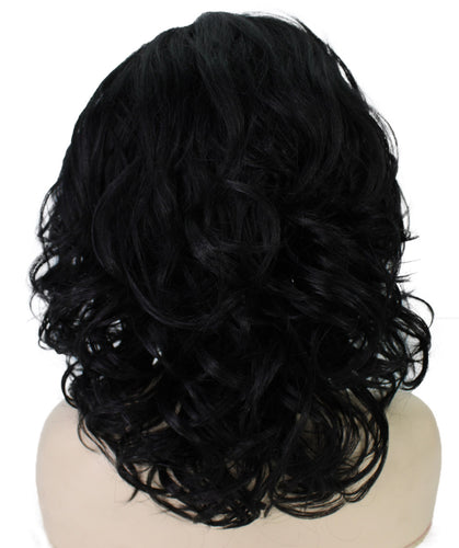 Black swiss lace wig