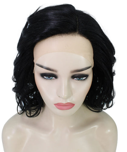 Black swiss lace wig