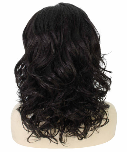 Off Black swiss lace wig