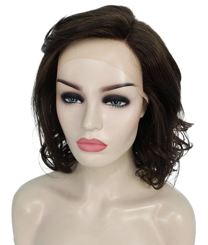 Chestnut Brown swiss lace wig