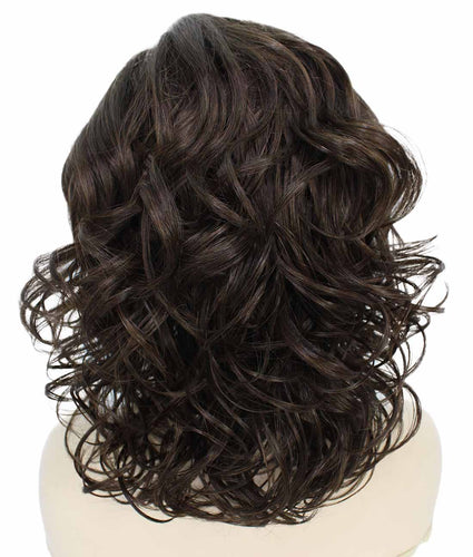 Chestnut Brown swiss lace wig