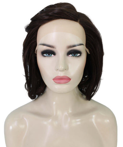 Chocolate Brown swiss lace wig