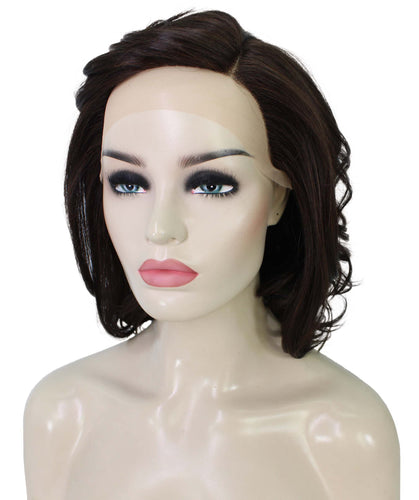 Chocolate Brown swiss lace wig