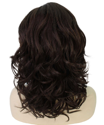 Chocolate Brown swiss lace wig