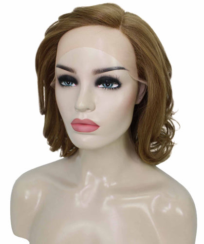 Dark Golden Blonde swiss lace wig