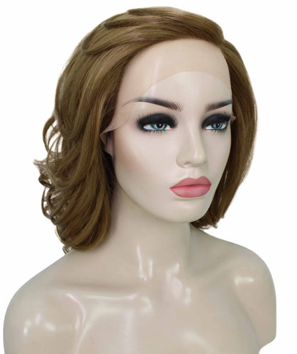 Dark Golden Blonde swiss lace wig