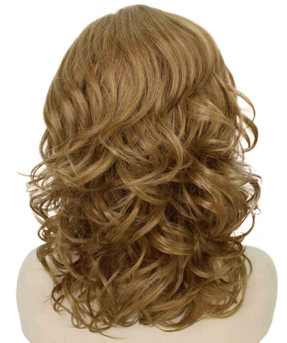 Dark Golden Blonde swiss lace wig