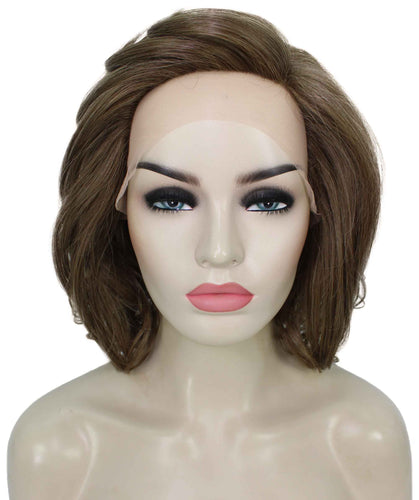 Ash Light Brown swiss lace wig