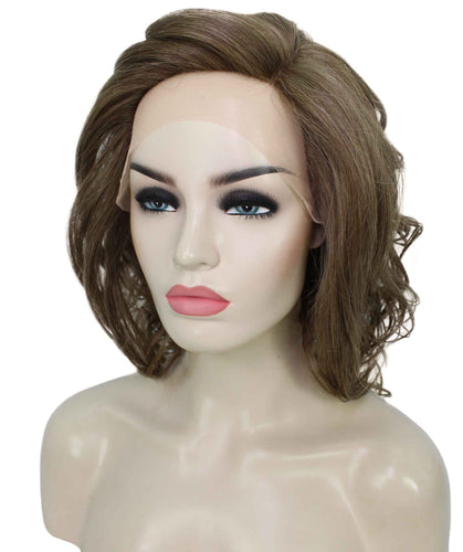 Ash Light Brown swiss lace wig