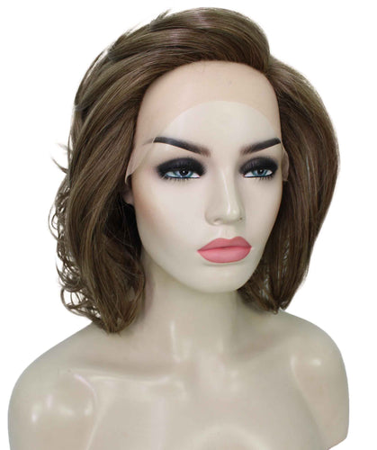 Ash Light Brown swiss lace wig