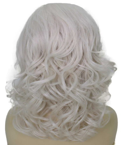 Silver Grey swiss lace wig