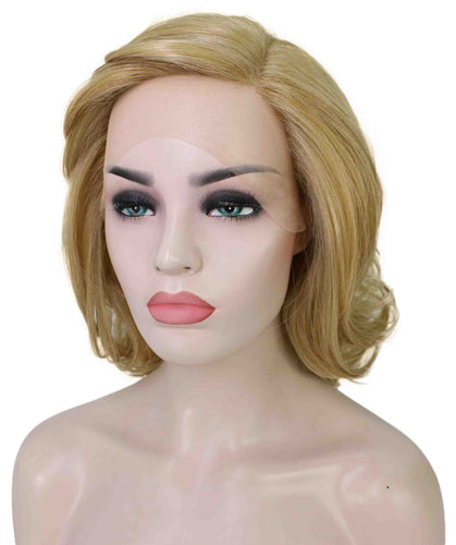 Strawberry Blonde swiss lace wig