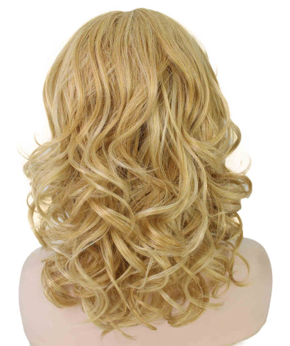 Strawberry Blonde swiss lace wig