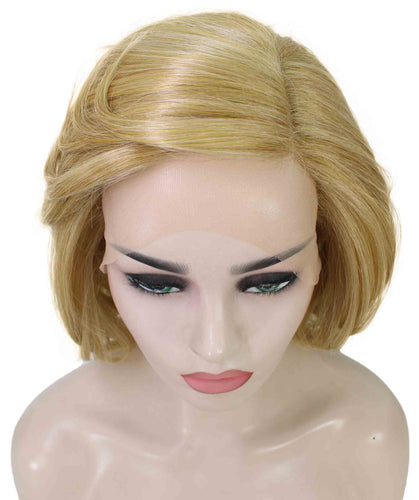 Strawberry Blonde swiss lace wig