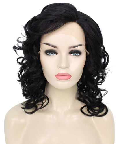 Drew Wig by Still Me |  Swiss Lace Front Wig | High Heat-Friendly Synthetic Fiber | Soft Touch Curly Hair