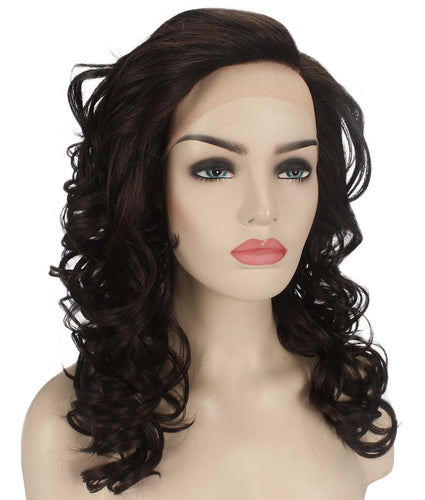 Drew Wig by Still Me |  Swiss Lace Front Wig | High Heat-Friendly Synthetic Fiber | Soft Touch Curly Hair