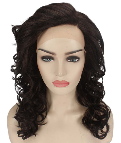 Drew Wig by Still Me |  Swiss Lace Front Wig | High Heat-Friendly Synthetic Fiber | Soft Touch Curly Hair