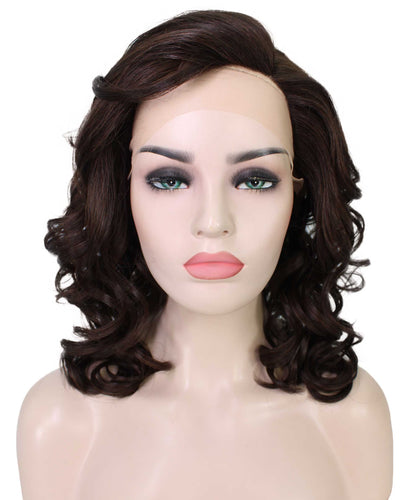 Drew Wig by Still Me |  Swiss Lace Front Wig | High Heat-Friendly Synthetic Fiber | Soft Touch Curly Hair