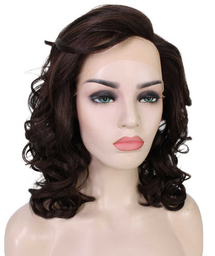 Drew Wig by Still Me |  Swiss Lace Front Wig | High Heat-Friendly Synthetic Fiber | Soft Touch Curly Hair