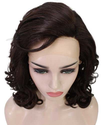 Drew Wig by Still Me |  Swiss Lace Front Wig | High Heat-Friendly Synthetic Fiber | Soft Touch Curly Hair