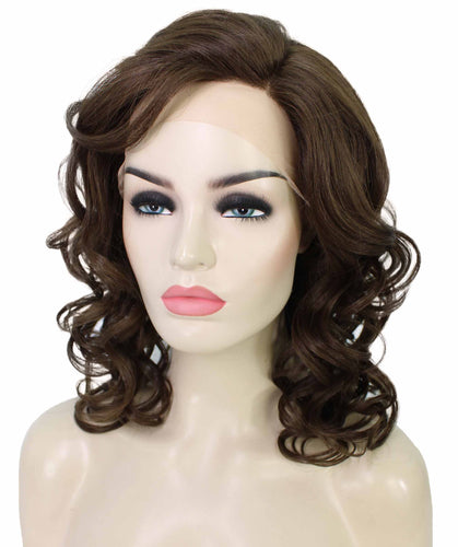 Drew Wig by Still Me |  Swiss Lace Front Wig | High Heat-Friendly Synthetic Fiber | Soft Touch Curly Hair