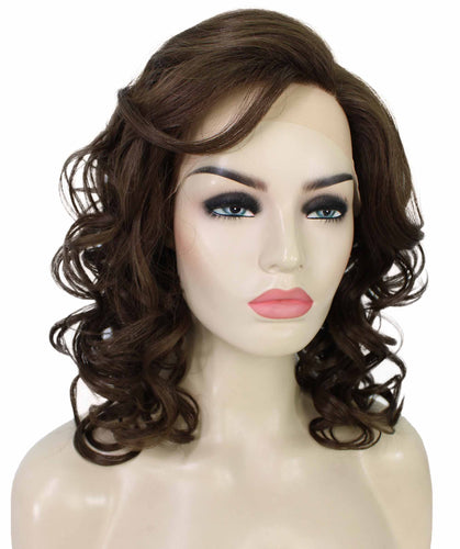 Drew Wig by Still Me |  Swiss Lace Front Wig | High Heat-Friendly Synthetic Fiber | Soft Touch Curly Hair