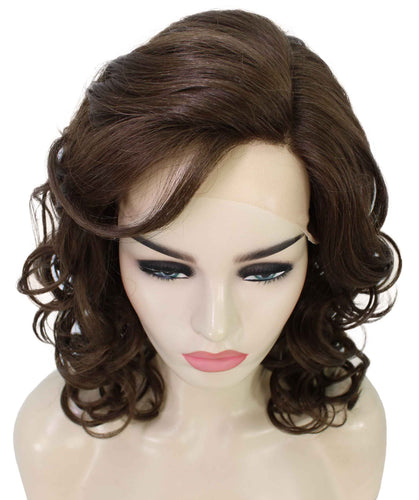 Drew Wig by Still Me |  Swiss Lace Front Wig | High Heat-Friendly Synthetic Fiber | Soft Touch Curly Hair