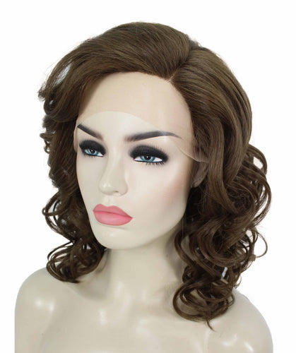 Drew Wig by Still Me |  Swiss Lace Front Wig | High Heat-Friendly Synthetic Fiber | Soft Touch Curly Hair