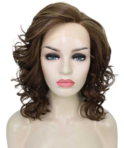 Drew Wig by Still Me |  Swiss Lace Front Wig | High Heat-Friendly Synthetic Fiber | Soft Touch Curly Hair