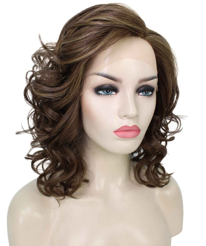 Drew Wig by Still Me |  Swiss Lace Front Wig | High Heat-Friendly Synthetic Fiber | Soft Touch Curly Hair