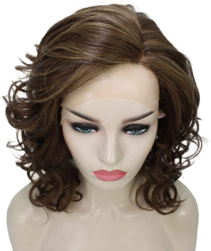 Drew Wig by Still Me |  Swiss Lace Front Wig | High Heat-Friendly Synthetic Fiber | Soft Touch Curly Hair