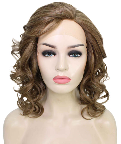 Drew Wig by Still Me |  Swiss Lace Front Wig | High Heat-Friendly Synthetic Fiber | Soft Touch Curly Hair