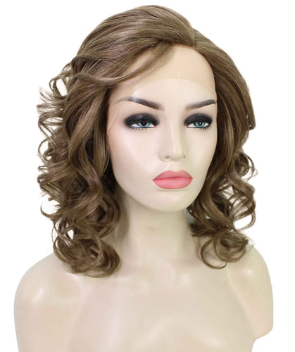 Drew Wig by Still Me |  Swiss Lace Front Wig | High Heat-Friendly Synthetic Fiber | Soft Touch Curly Hair