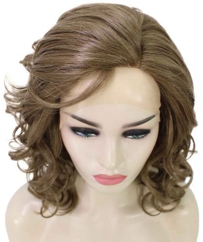 Drew Wig by Still Me |  Swiss Lace Front Wig | High Heat-Friendly Synthetic Fiber | Soft Touch Curly Hair