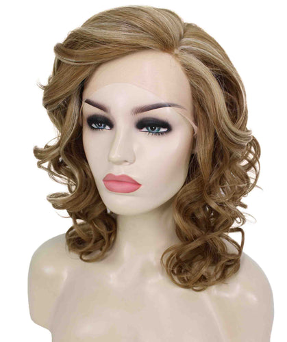 Drew Wig by Still Me |  Swiss Lace Front Wig | High Heat-Friendly Synthetic Fiber | Soft Touch Curly Hair