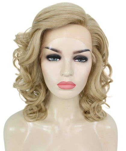 Drew Wig by Still Me |  Swiss Lace Front Wig | High Heat-Friendly Synthetic Fiber | Soft Touch Curly Hair