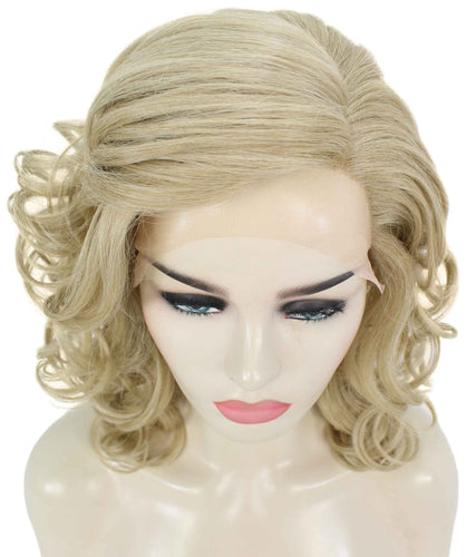 Drew Wig by Still Me |  Swiss Lace Front Wig | High Heat-Friendly Synthetic Fiber | Soft Touch Curly Hair