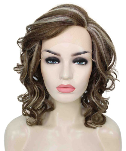 Drew Wig by Still Me |  Swiss Lace Front Wig | High Heat-Friendly Synthetic Fiber | Soft Touch Curly Hair