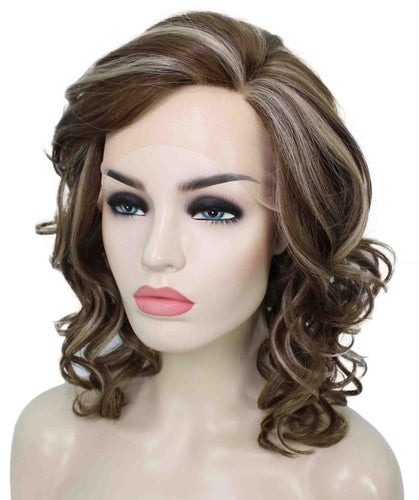 Drew Wig by Still Me |  Swiss Lace Front Wig | High Heat-Friendly Synthetic Fiber | Soft Touch Curly Hair