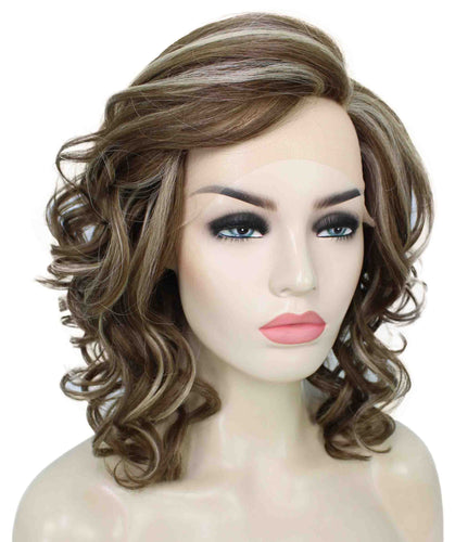 Drew Wig by Still Me |  Swiss Lace Front Wig | High Heat-Friendly Synthetic Fiber | Soft Touch Curly Hair