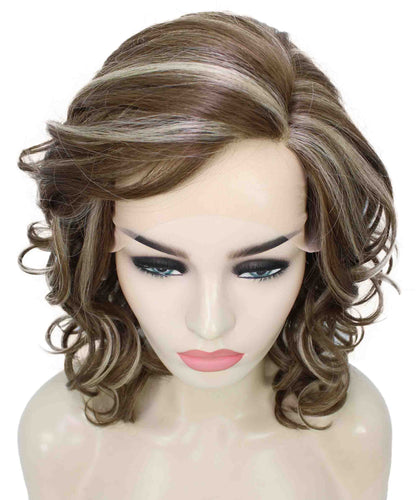 Drew Wig by Still Me |  Swiss Lace Front Wig | High Heat-Friendly Synthetic Fiber | Soft Touch Curly Hair