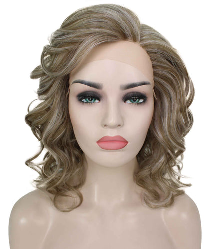 Drew Wig by Still Me |  Swiss Lace Front Wig | High Heat-Friendly Synthetic Fiber | Soft Touch Curly Hair