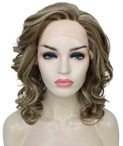 Drew Wig by Still Me |  Swiss Lace Front Wig | High Heat-Friendly Synthetic Fiber | Soft Touch Curly Hair