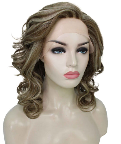 Drew Wig by Still Me |  Swiss Lace Front Wig | High Heat-Friendly Synthetic Fiber | Soft Touch Curly Hair