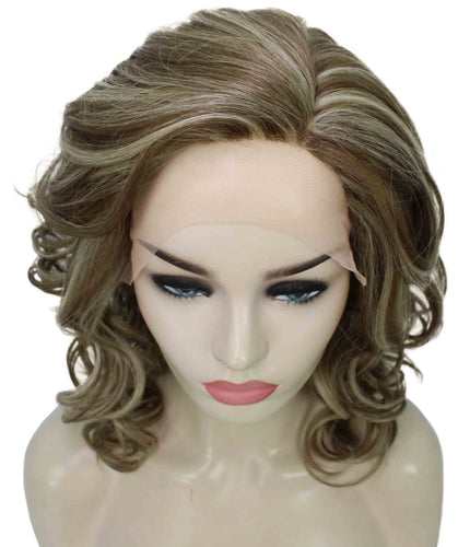 Drew Wig by Still Me |  Swiss Lace Front Wig | High Heat-Friendly Synthetic Fiber | Soft Touch Curly Hair