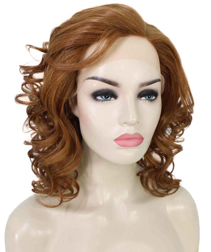 Drew Wig by Still Me |  Swiss Lace Front Wig | High Heat-Friendly Synthetic Fiber | Soft Touch Curly Hair